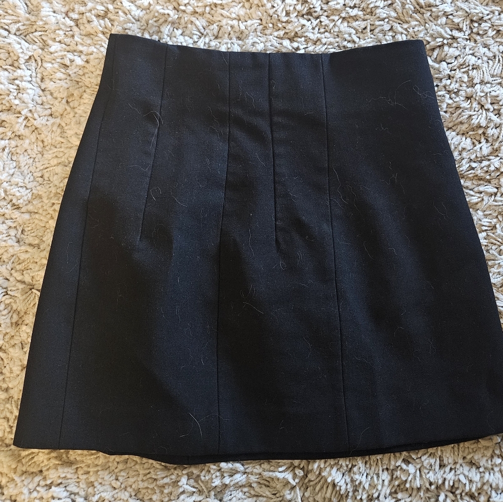 Zara Women's Black Mini Skirt Size XS